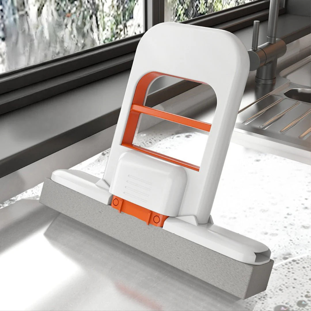 Mini Foldable Sponge Mop for Wet & Dry Cleaning