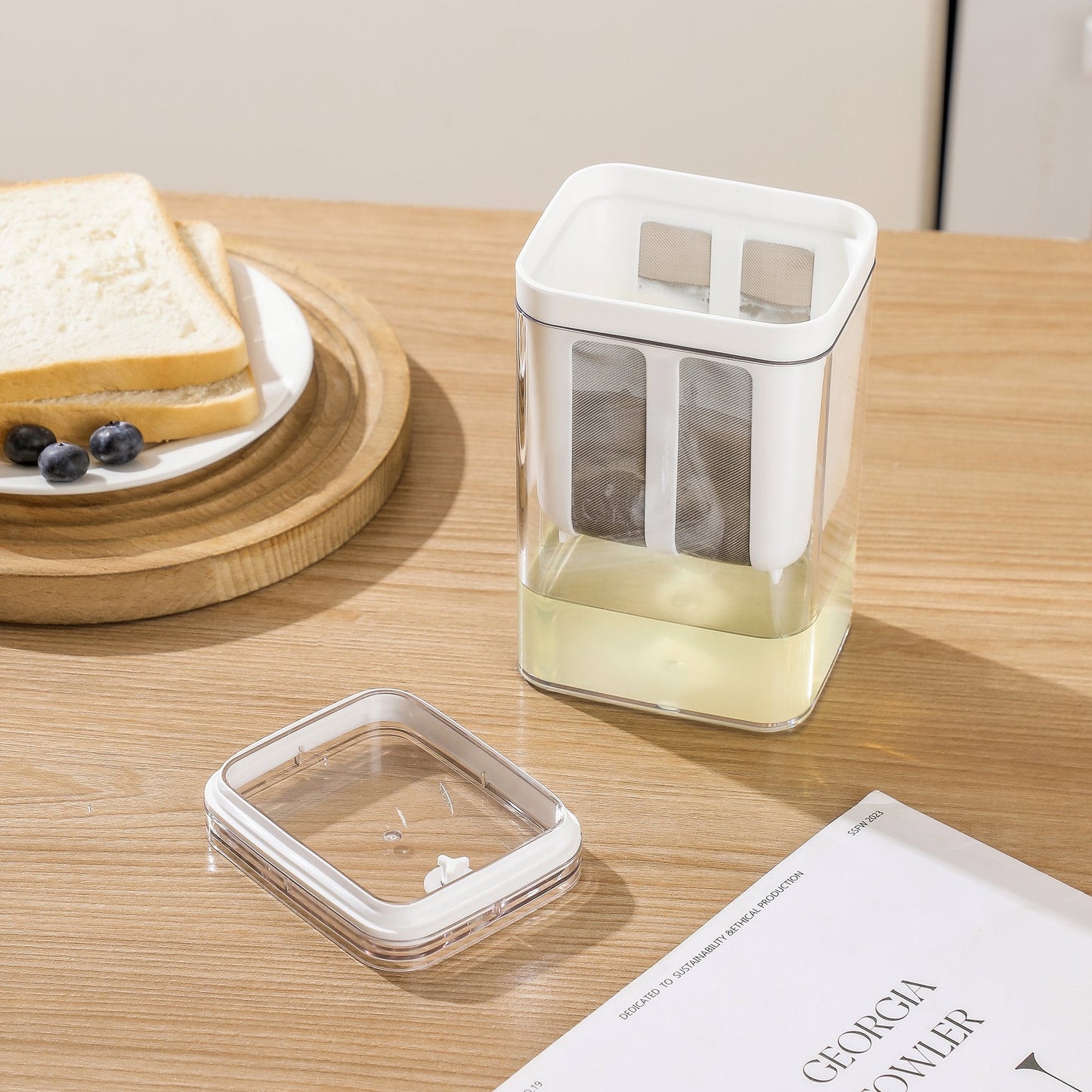 Multifunctional Yogurt Filter with Fine Mesh Strainer -Chef Choice