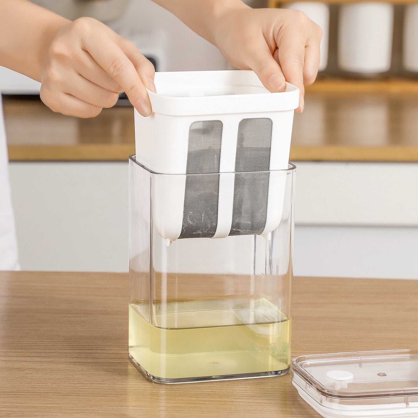 Multifunctional Yogurt Filter with Fine Mesh Strainer -Chef Choice